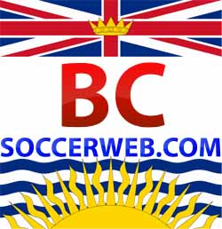 BC Soccer Web - The Hub for soccer news from British Columbia, Canada Logo